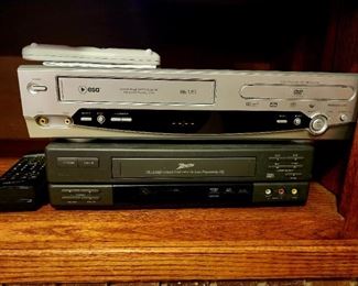 VCR / DVD combo