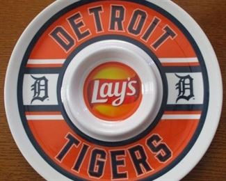 Tigers Chip & Dip Tray