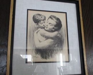 Framed Chalk Picture