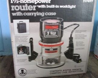 Craftsman 11/2 Hp. Router