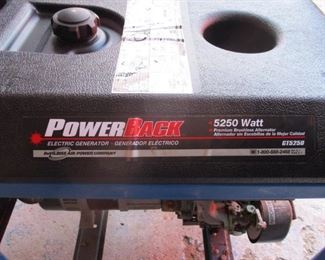 Power Back 5250 Watt Generator