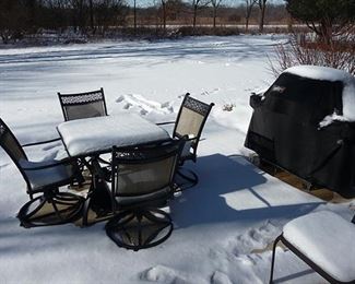 Patio Set & Grill - Summer is Coming!!