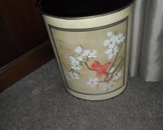 Cardinal waste basket