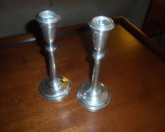 Sterling Silver Candle sticks