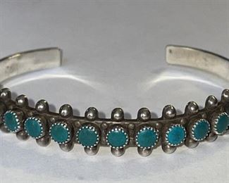 Turquoise Sterling Bracelet