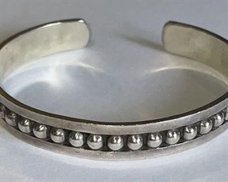 Sterling Cuff Bracelet