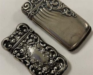 Sterling Match Safes