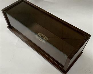 Small Glass Display Case, "SealParkerChief" Case