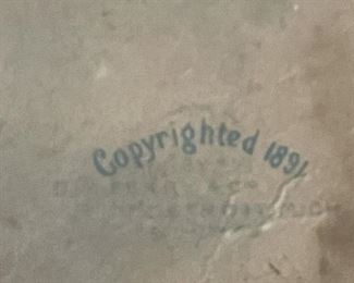 1891 Ferry Seeds Framed Advertising Print