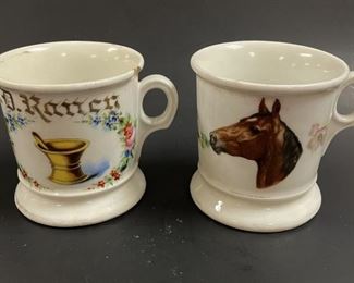 Occupational Shaving Mugs Incl. Kern St, Louis