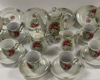 Childs German Rose Tea Set