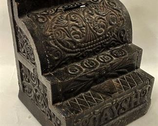 Cast Iron Cash Register Bank
