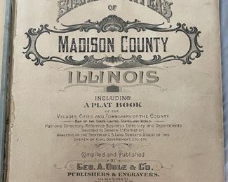 1906 Madison County Standard Atlas Plat Book