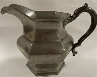 Early Pewter Pitcher