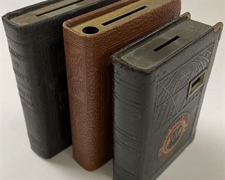 3 Old Book Banks, St. Louis, Westinghouse, 1923 State Bank