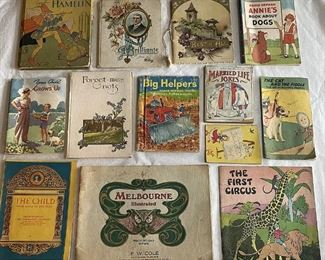 Old Books, Children's and Misc.