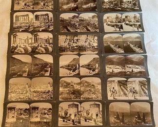 Old Stereoscope Viewer Cards
