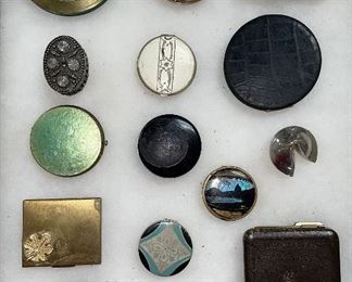 Old Compacts, Cigarettes Holders, Pill Boxes, Etc.