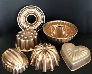 Copper Mold Cake Pan Collection