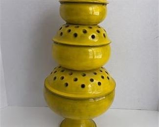 Italian Ceramic Stackable Flower Frogs