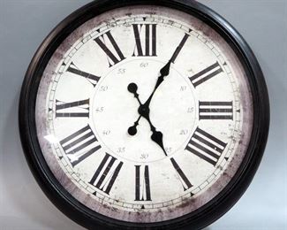 Patton Picture Company 30" Battery Operated Wall Clock