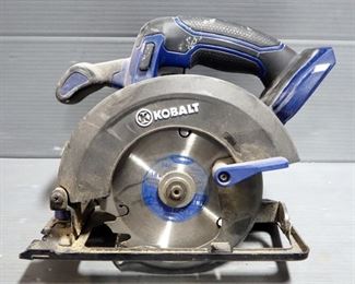 Kobalt 18V Cordless 5.5" Circular Saw And 118V Reciprocating Saw, No Batteries Or Charger