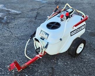 North Star 21-Gallon Pull-Behind Lawn Sprayer, NSQ Series 22720, 70 lb Max Pressure