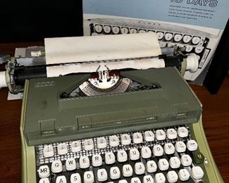 Vintage Sears typewriter