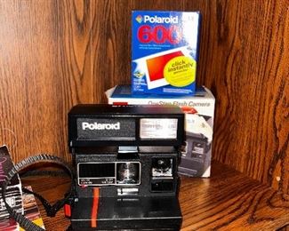Vintage Polaroid camera 
