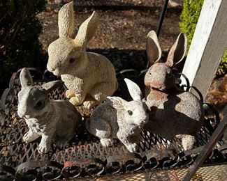 And here come the bunnies…