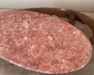 Coffee Table
Removable marble top wooden coffee table. Minimal scratches on legs.
