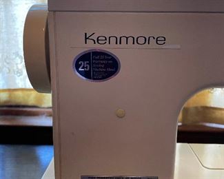 location
Sewing Machine
Kenmore Ultra Stitch 12 sewing machine with foot pedal, accessories and storage case.&nbsp;
