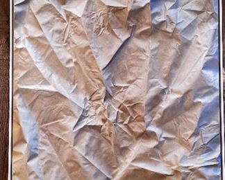 Blown up framed art entitled Zuma by Paul Kane.
