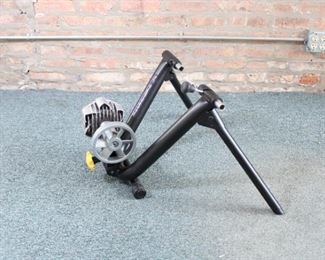  Saris Indoor Bike Trainer, When folded 18” long, 20” wide, 12” tall.