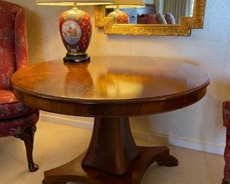 Clawfoot Pedestal Awesome Antique Table!!!
