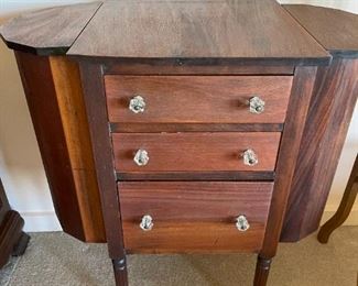 Vintage Sewing Table/Cabinet
