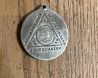 Old Masonic Mystery Coin Pic#2
