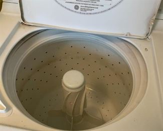 #43	Ge Washer Super Capacity Top Load w/agitator	 $75.00 			
