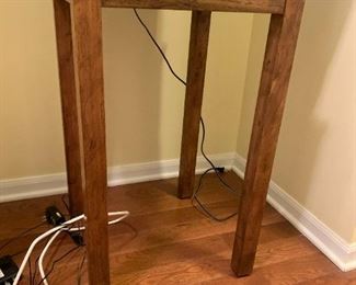 #61	Faux Wood Square Table - 18sq x 30T	 $20.00 			
