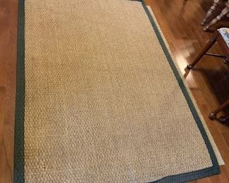 #64	Sisal Rug - 4 x 6 (as is trim)	 $25.00 			

