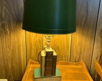 #69	Ceramic Book Base Heavy Lamp - 22" Tall	 $30.00 			
