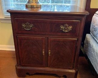 #78	Drexel 1 drawer & 2 door Bedside Table - 24x17x25	 $100.00 			
#79	Drexel 1 drawer & 2 door Bedside Table - 24x17x25 w/ glass protect	 $100.00 			
