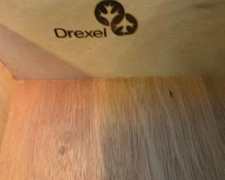 #78	Drexel 1 drawer & 2 door Bedside Table - 24x17x25	 $100.00 			
#79	Drexel 1 drawer & 2 door Bedside Table - 24x17x25 w/ glass protect	 $100.00 			
