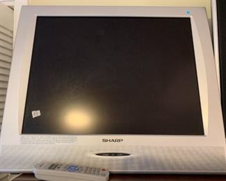 #84	Sharp 19" TV w/remote	 $20.00 			
