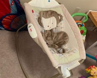#96	Battery Operated Baby Bouncer by Fischer Price	 $20.00 			
