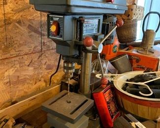 #127	Sears 8" 3 speed Drill Press	 $125.00 			
