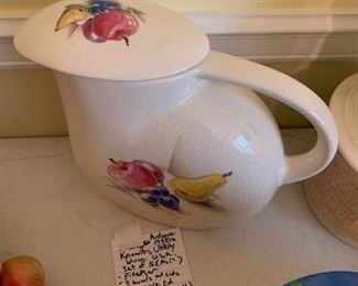 #130	Antiques  1920's Knowles Utility USA - set of 5 (as is) 	 $20.00 			
