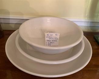 #133	Vtg. 3 pc Leopoldo Piezi Stoviglierie Pasta Bols	 $40.00 			
