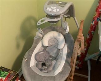 #146	Electric Baby Swing	 $75.00 			
