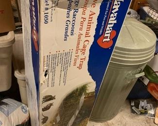 #161	Harvahart large animal trap 42x111x13	 $40.00 			
